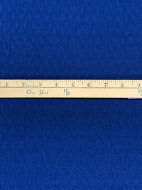 Dark Royal Azure Blue Polyester/Lycra Novelty Textured Weave Jacquard Double Knit 58W