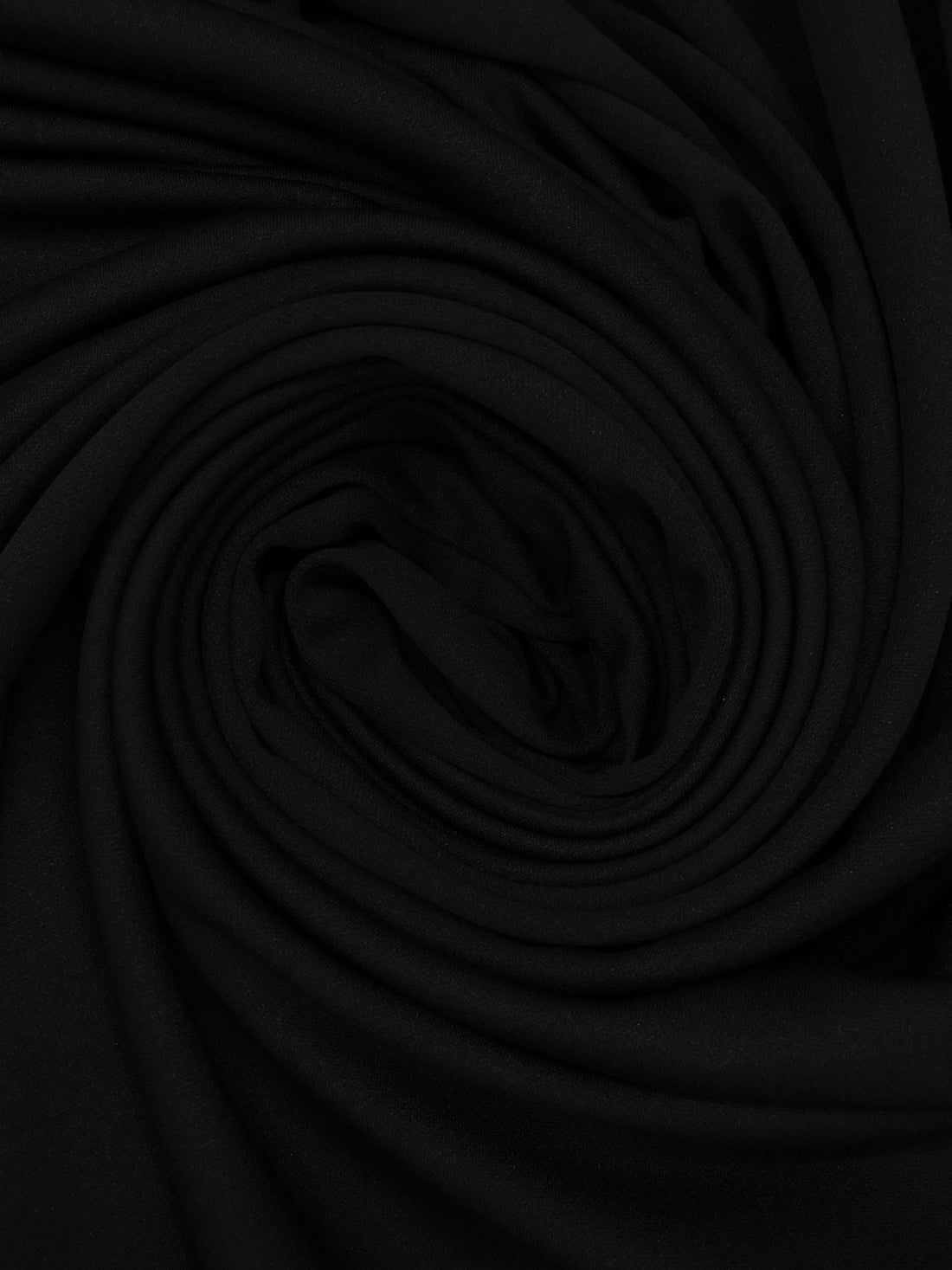 True Black Polyester/Lycra Techno Knit 58W