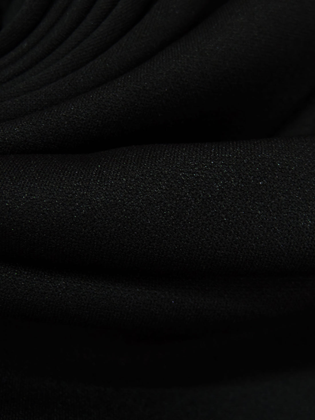 True Black Polyester/Lycra Techno Knit 58W