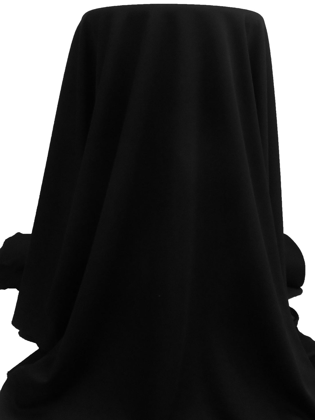 True Black Polyester/Lycra Techno Knit 58W