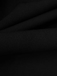 SOLD AS IS ONLY - Black Polyester/Lycra Techno Knit 58W