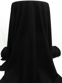 SOLD AS IS ONLY - Black Polyester/Lycra Techno Knit 58W