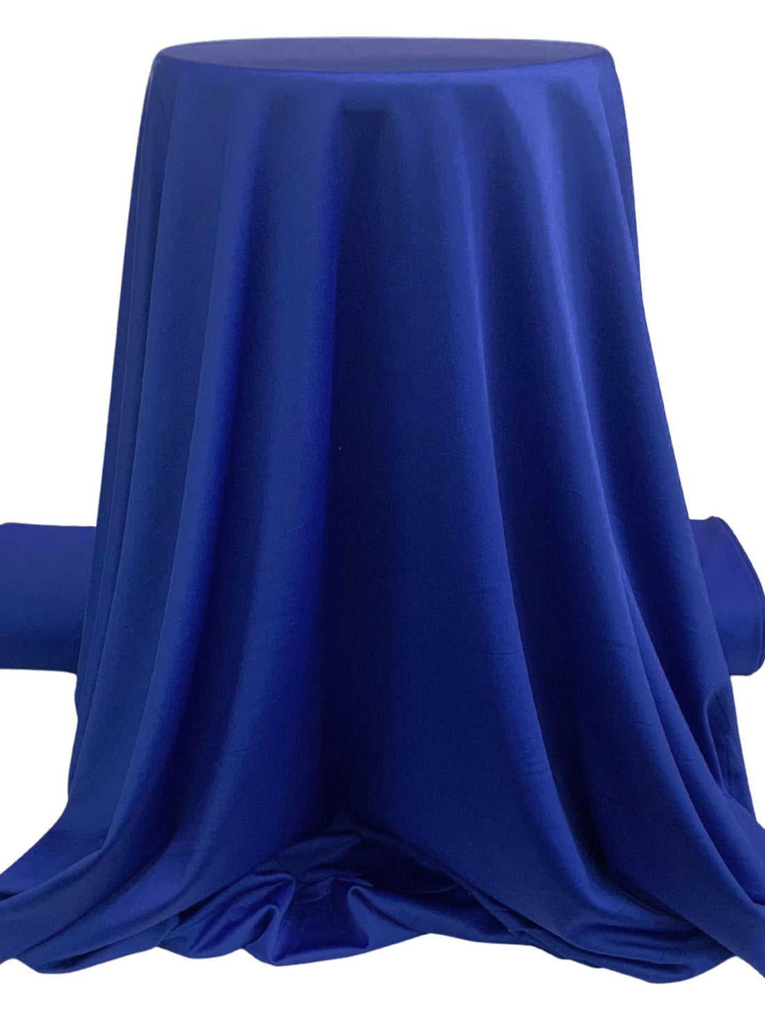 Dark Powder Blue Polyester/Lycra Crepe Techno Knit 60W