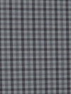 Pewter Gray/Dark Iron Gray/Sterling Gray Polyester/Cotton Plaid Check Water Repellent Jacketing - NY Designer - 60W