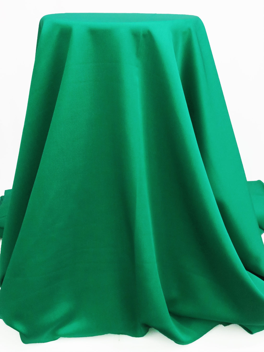 Deep Shamrock Green 100% Rayon Twill Suiting 60W