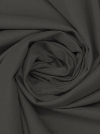 Charcoal Gray Wool/Cotton Twill Suiting - NY Designer - 60W