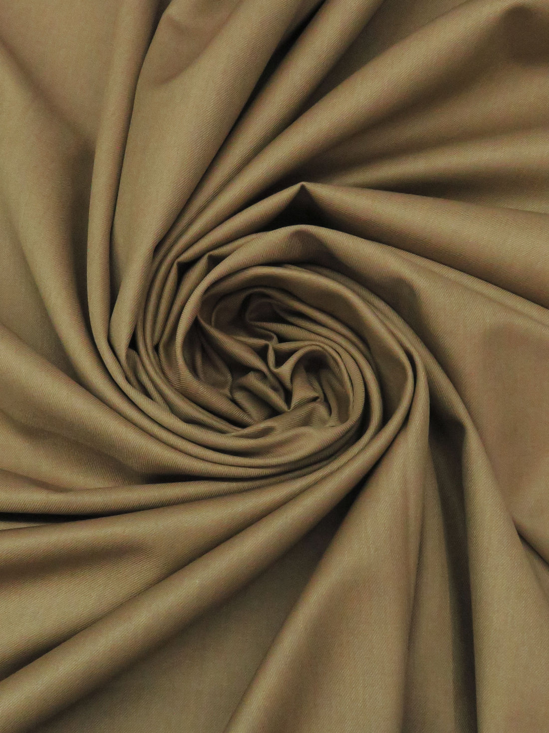 Coyote Brown Wool/Cotton Twill Suiting - NY Designer - 60W