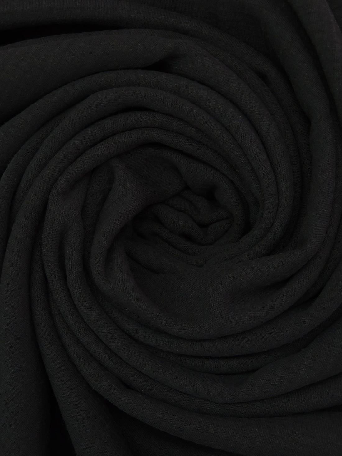 Matte Black Polyester/Spandex Power Grid Fleece Knit - Polartec - 56W