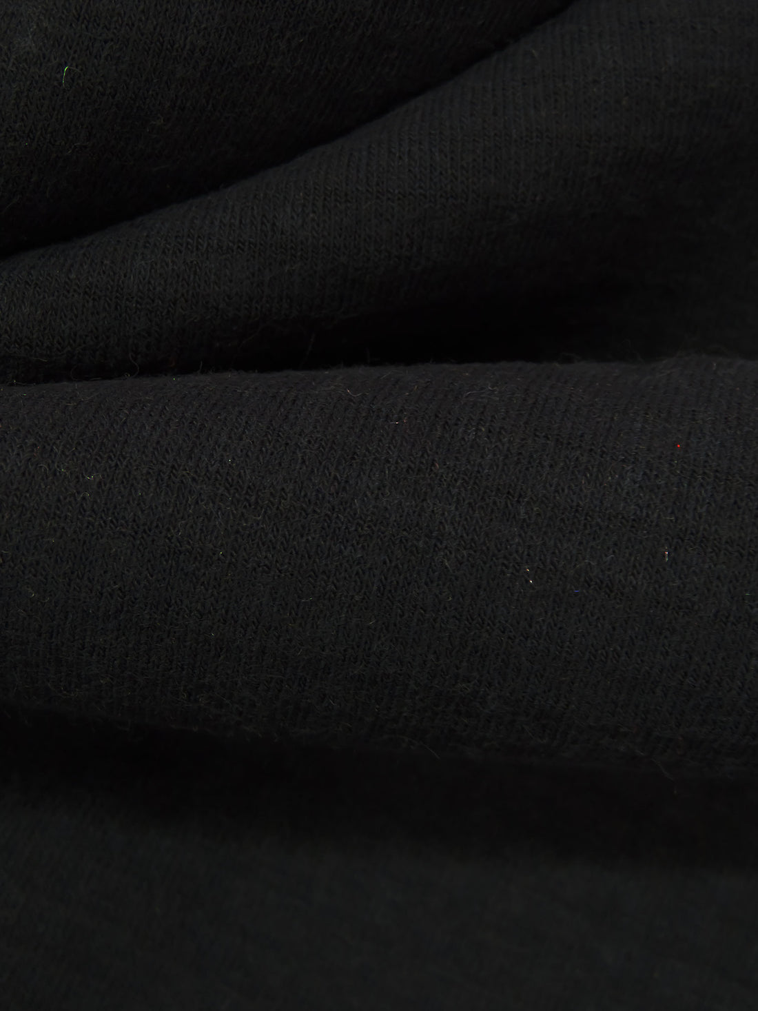 Matte Black Polyester/Spandex Power Grid Fleece Knit - Polartec - 56W