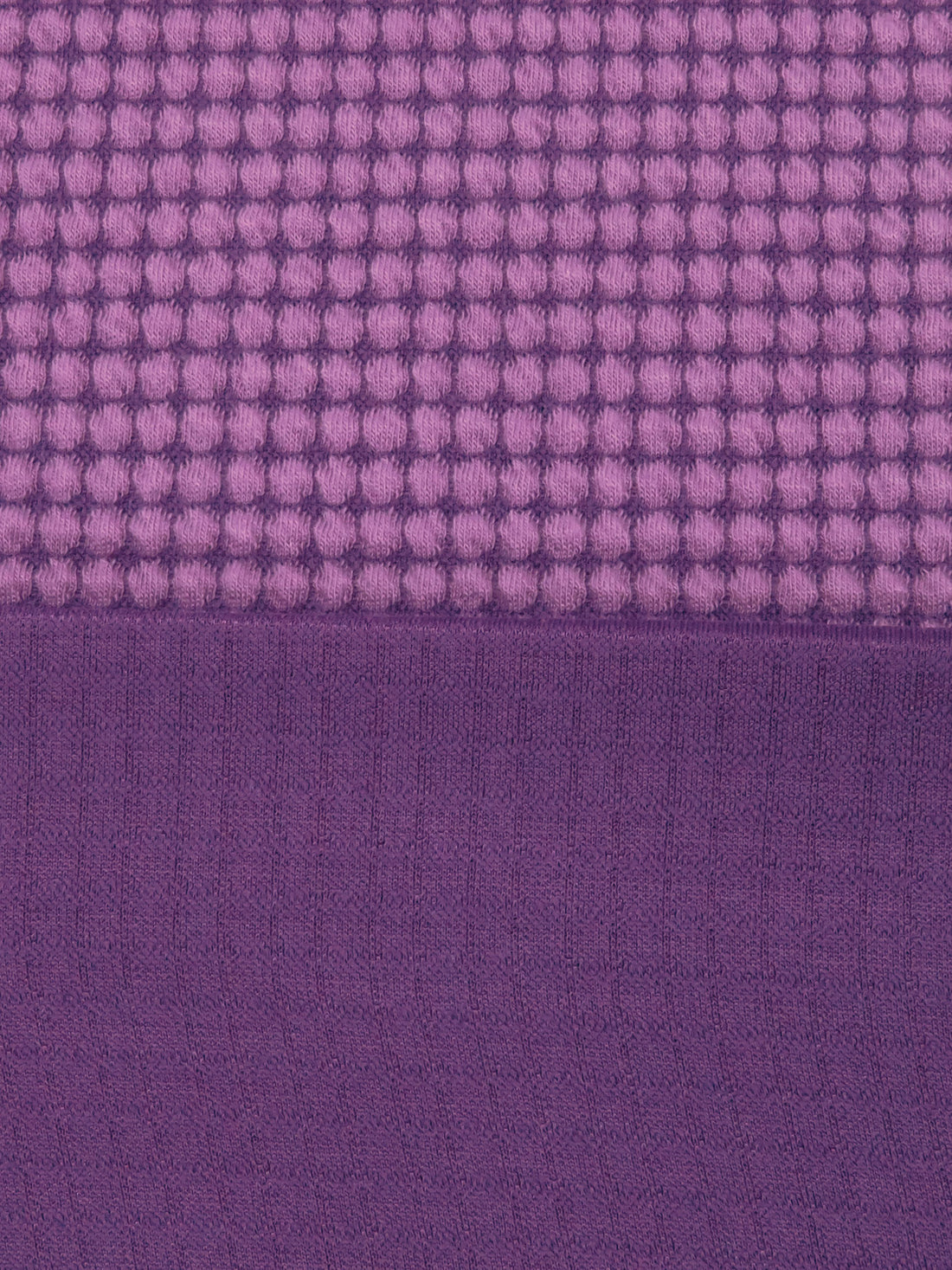Plum/African Violet 100% Nylon Puckered Grid Knit - Polartec - 58W