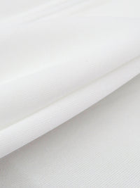 Daisy White 100% Polyester Knit Lining 54W