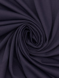 Dark Blueberry 100% Polyester Ponte Knit 59W