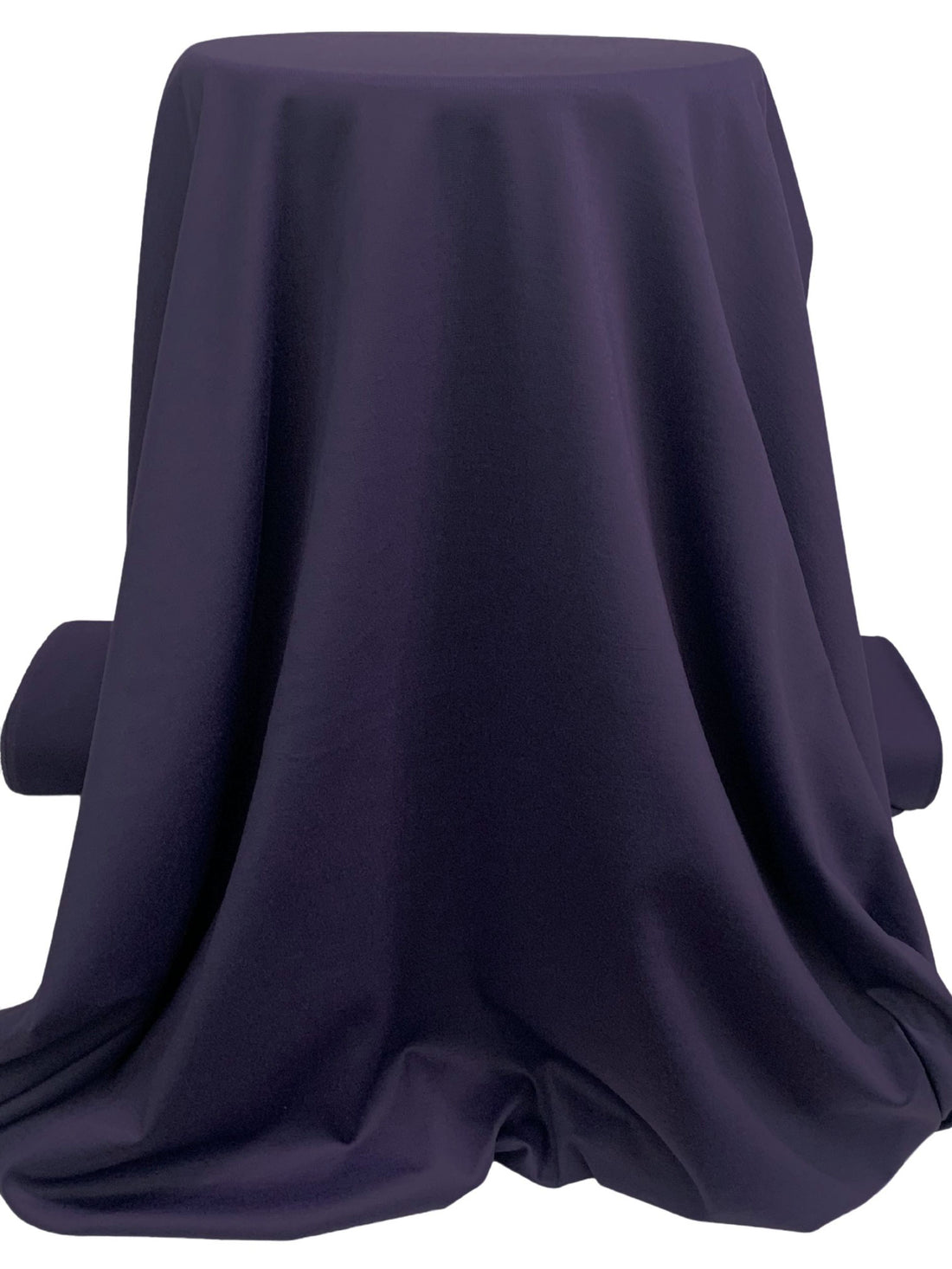 Dark Blueberry 100% Polyester Ponte Knit 59W