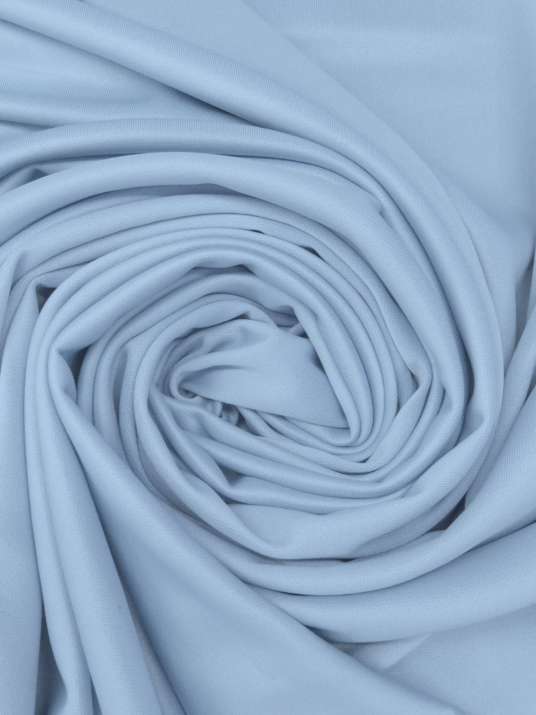 Pale Cornflower Polyester/Lycra Double Knit 56W