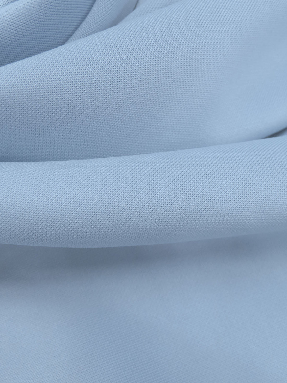 Pale Cornflower Polyester/Lycra Double Knit 56W