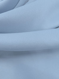Pale Cornflower Polyester/Lycra Double Knit 56W