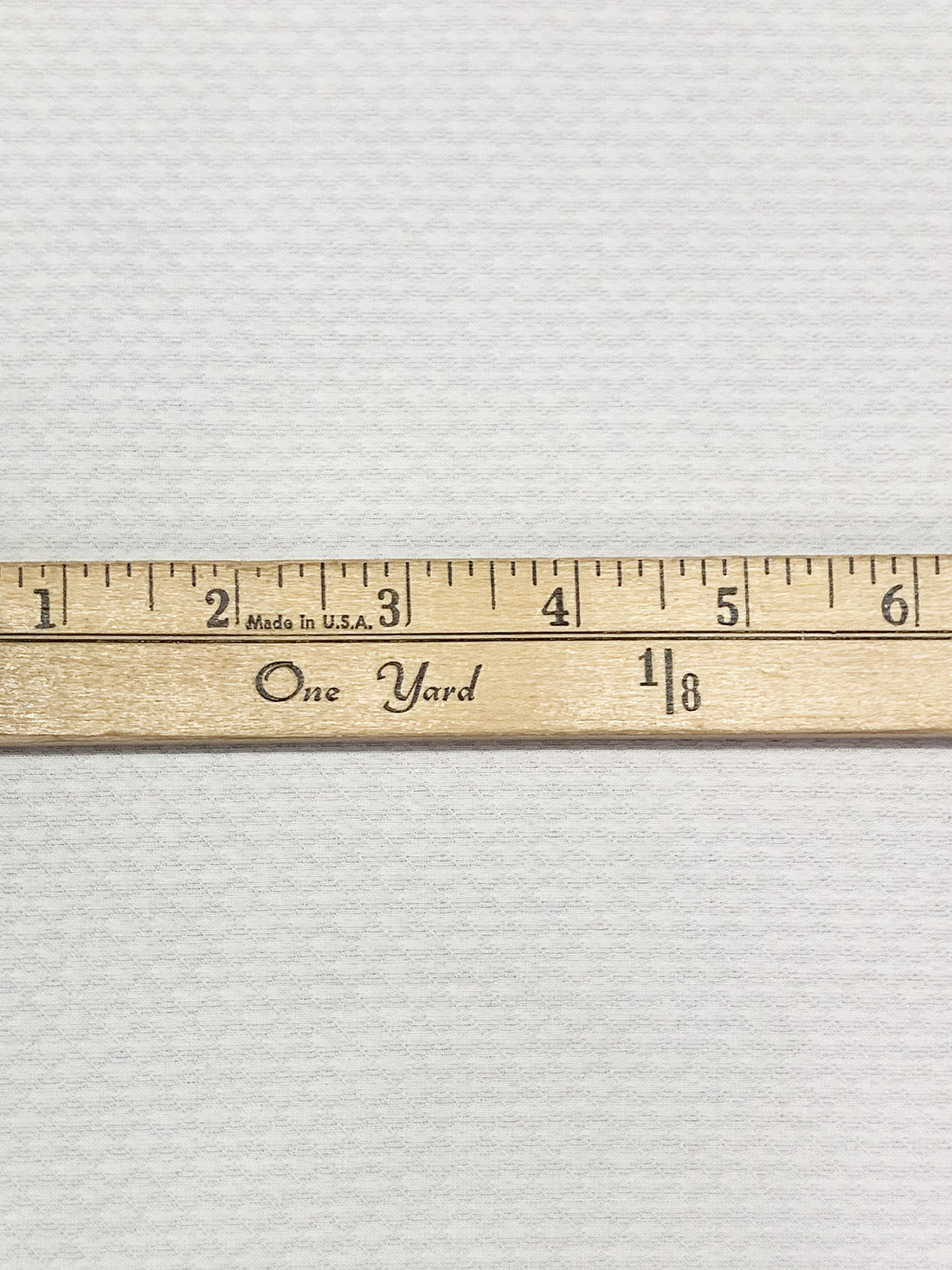 SOLD AS IS ONLY - White Cotton/Polyester Quilted-Look Diamond Weave Suiting - NY Designer - 55W