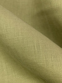 Misty Moss 100% Linen Mid-Weight Woven - Imported From Italy - 58W