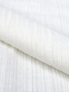 Marshmallow Polyester/Rayon Vertical Multi Stripe Rib Knit - Michael Stars - 44W