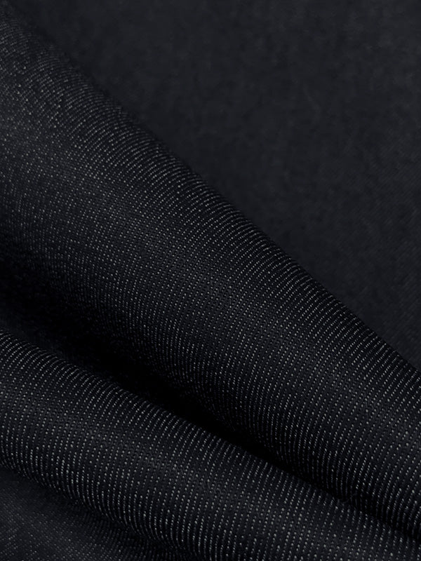 Dark Navy Cotton/Polyester/Lycra Stretch Denim 50W