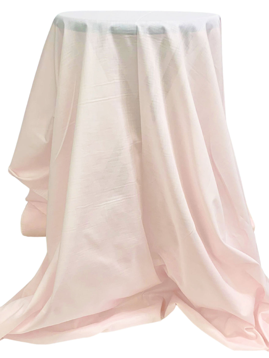 Champagne Pink 100% Cotton Voile 48W