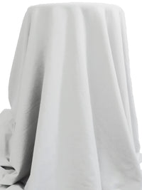 Palest Gray Polyester/Nylon/Spandex Power Stretch Sweatshirt Fleece - Polartec - 64W