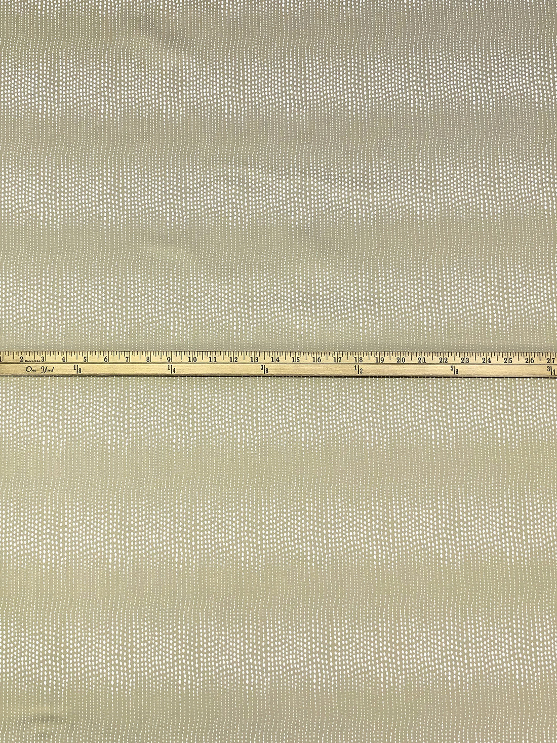 Light Taupe/Off-White 100% Polyester Oscillating Dot Jacquard Weave Home Decor Woven 55W