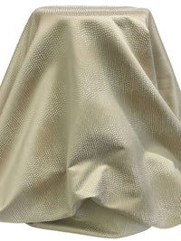 Light Taupe/Off-White 100% Polyester Oscillating Dot Jacquard Weave Home Decor Woven 55W