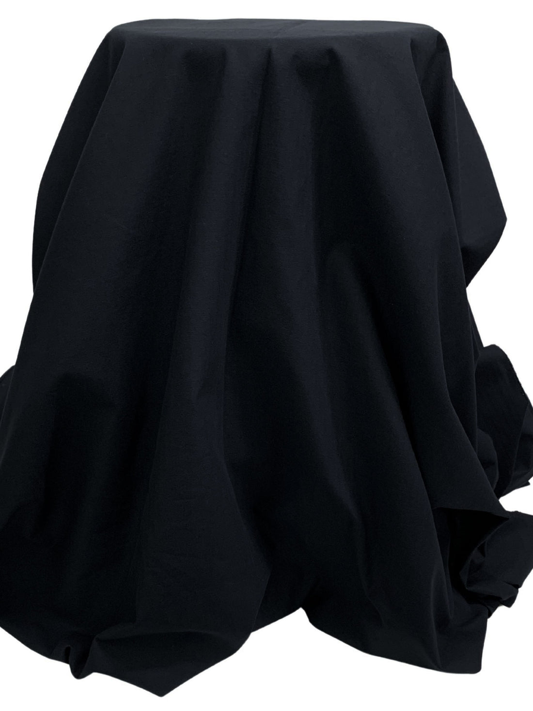 Midnight Navy 100% Cotton Herringbone Bottom Weight Woven - NY Designer - 60W