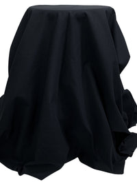 Midnight Navy 100% Cotton Herringbone Bottom Weight Woven - NY Designer - 60W