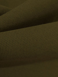 Dark Olive Green 100% Microfiber Polyester Diamond Weave Home Decor Woven 55W