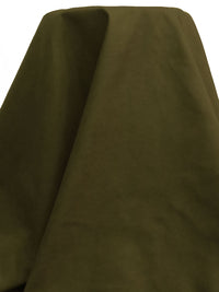 Dark Olive Green 100% Microfiber Polyester Diamond Weave Home Decor Woven 55W