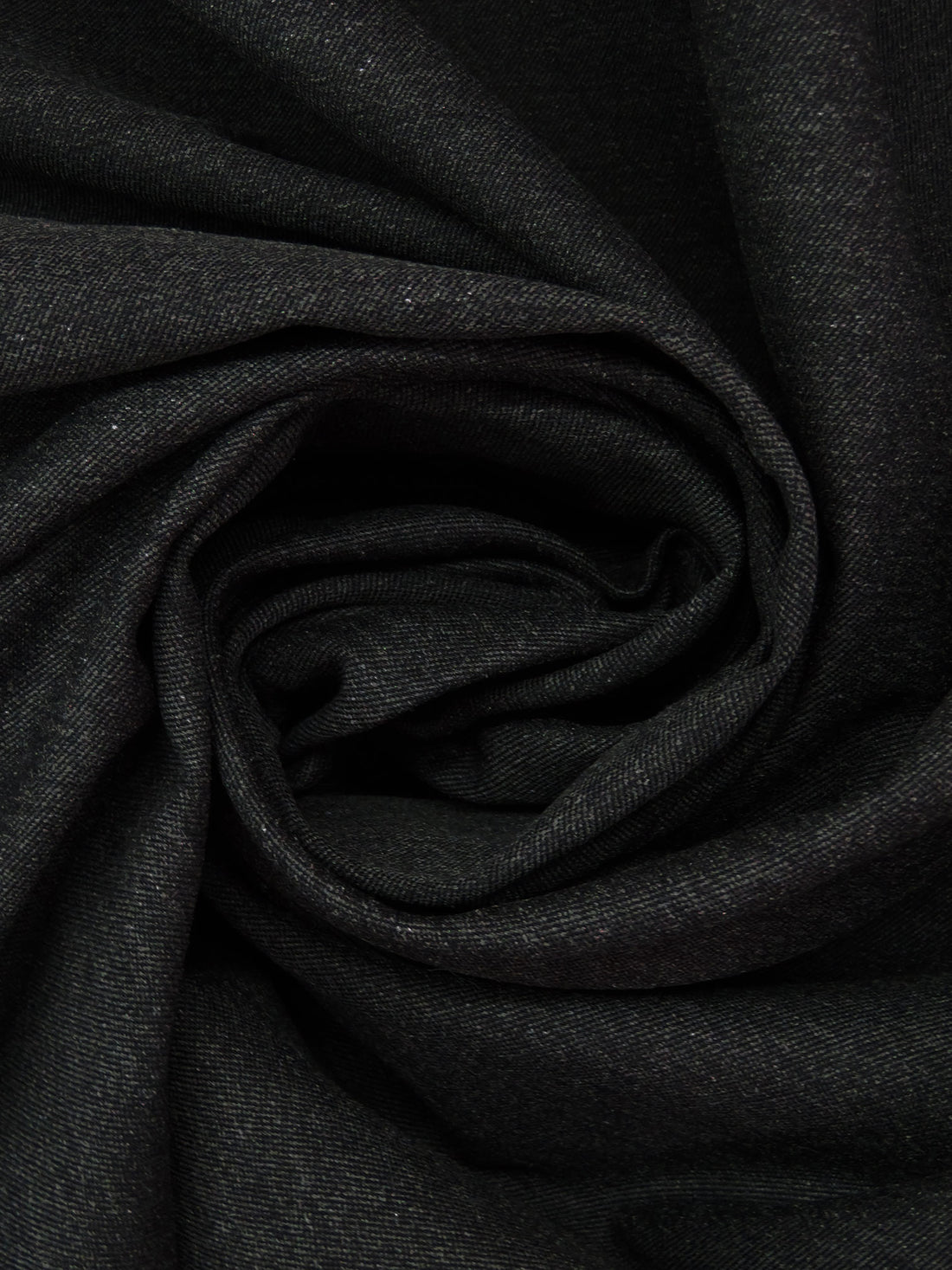 Dark Charcoal 100% Cotton Denim 61W