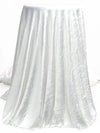 Ghost White Polyester/Rayon Crushed Velour 52W