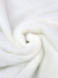 Polar White 100% Polyester Faux Fur 60W