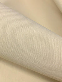 Light Sand Polyester/Lycra 4 Way Stretch Fine Twill Suiting - NY Designer - 50W