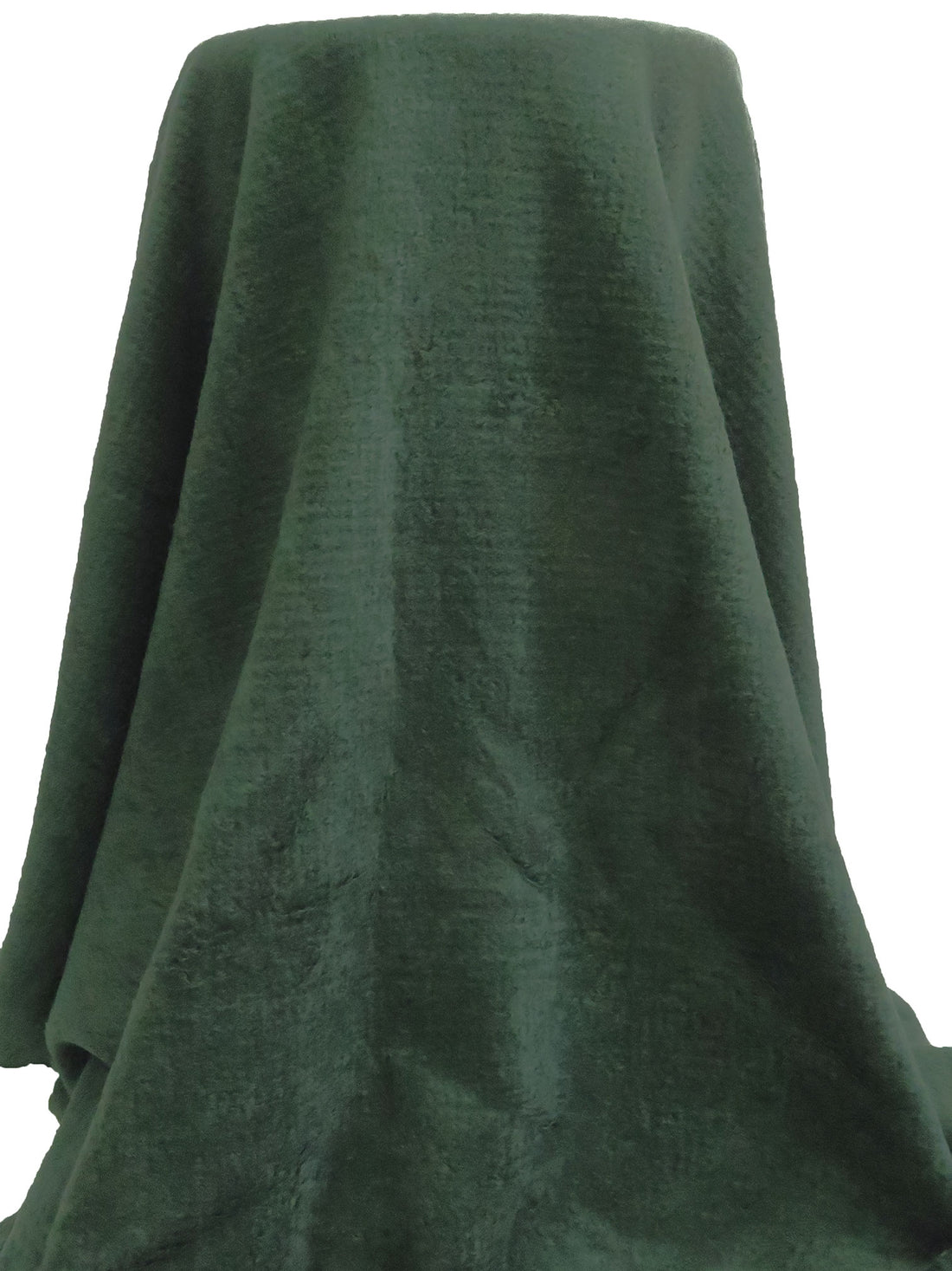 SOLD AS IS ONLY - Dark Gray Asparagus 100% Polyester Check Weave High Loft Fleece - Polartec - 56W