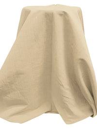 Champagne Beige Rayon/Linen Slubbed Suiting - NY Designer - 60W