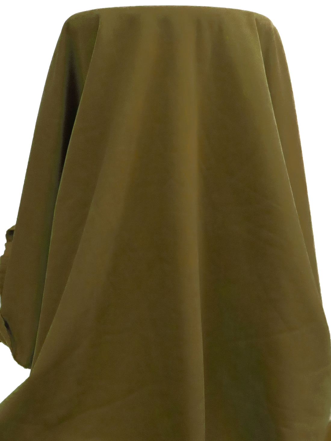 SOLD AS IS ONLY - Field Drab Polyester/Nylon/Spandex Power Stretch Sweatshirt Fleece - Polartec - 52W