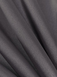 Granite Gray Polyester/Lycra Stretch Charmeuse - Famous Dress Designer - 54W