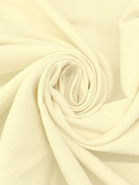 Cream 100% Cotton Washed Canvas 58W