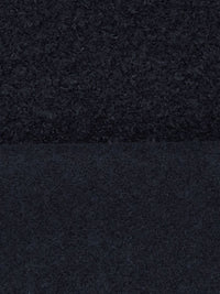 Dark Navy 100% Polyester Boucle Coating 60W