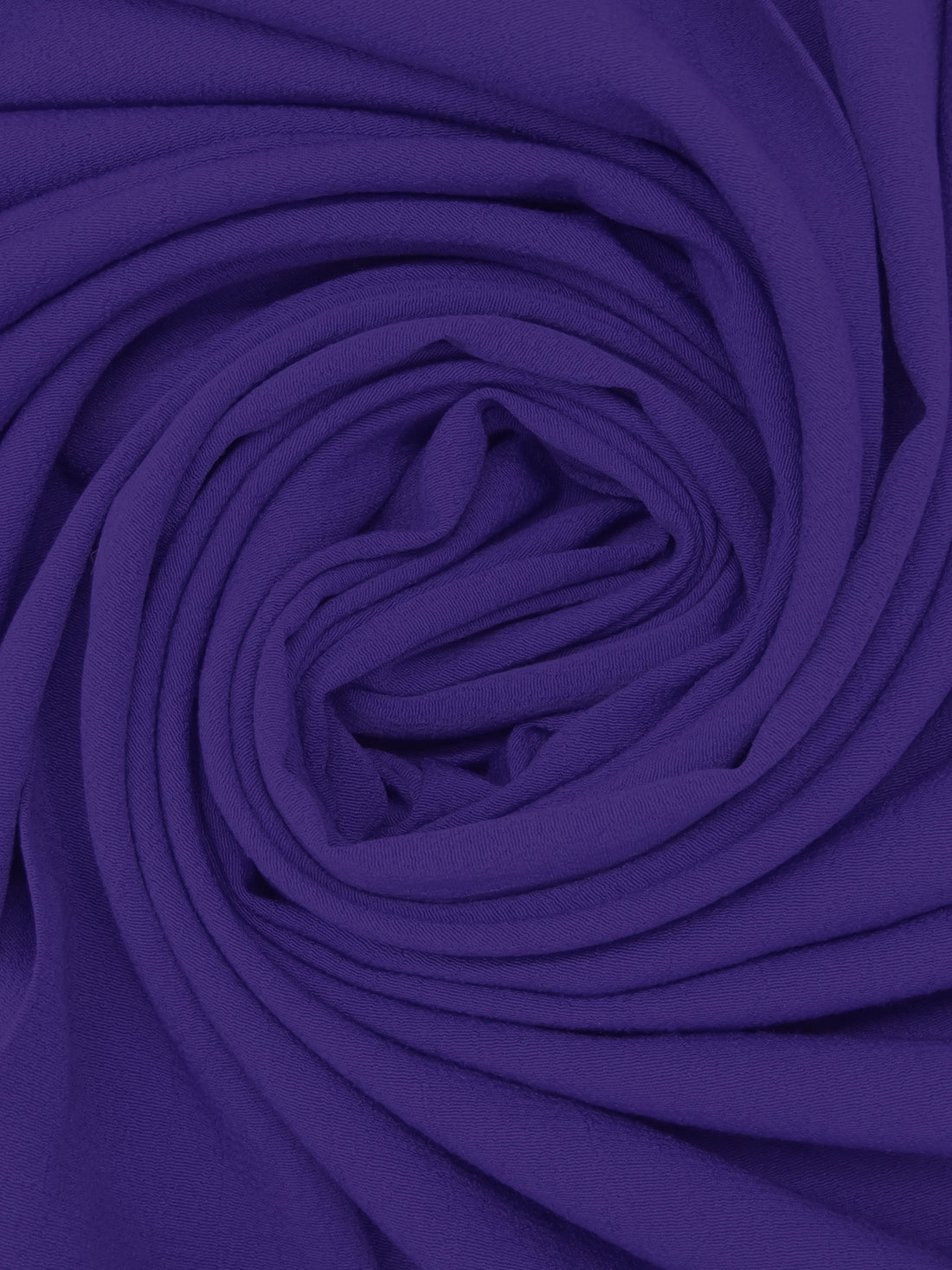 Dark Indigo 100% Rayon Crepe - Famous Dress Designer - 54W