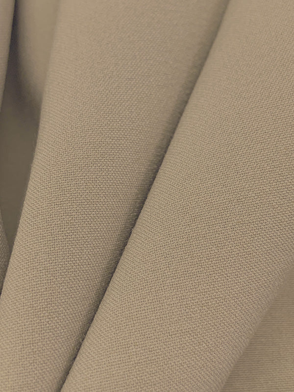 Muted Biscotti Polyester/Rayon/Lycra Plain Weave Stretch Suiting 56W