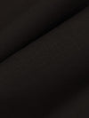 Midnight Espresso Wool/Lycra Plain Weave Stretch Suiting - NY Designer - 60W