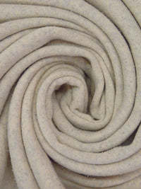 SOLD AS IS ONLY - Sand Cotton/Polyester Heathered Sweatshirt Fleece 64W