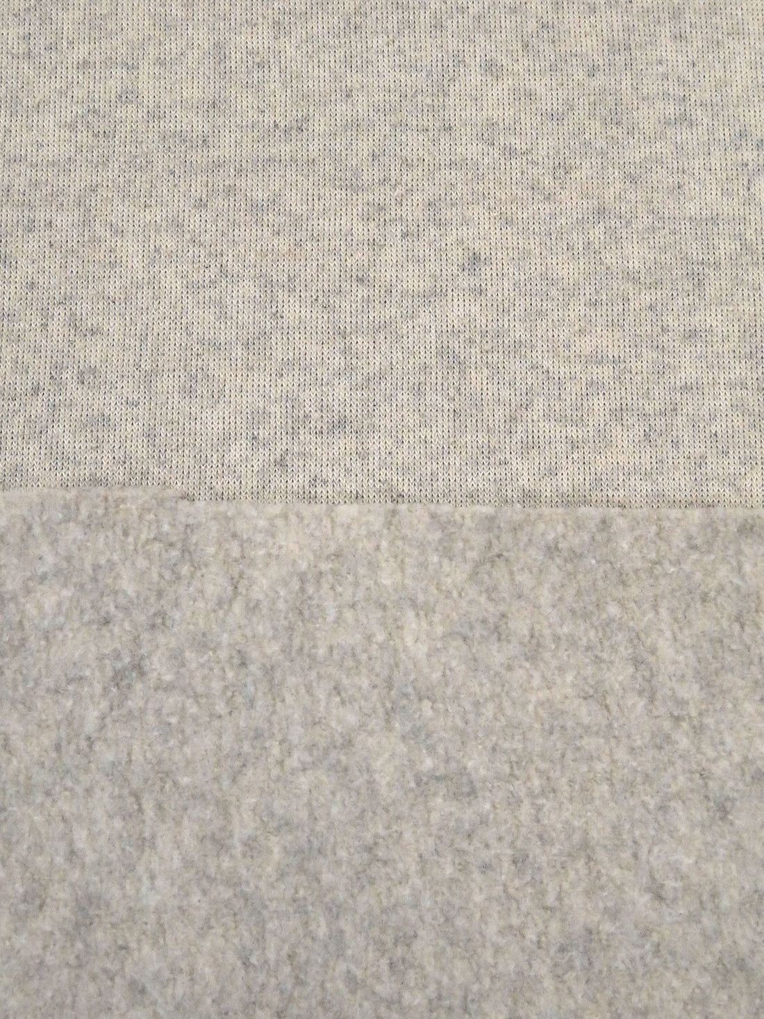 SOLD AS IS ONLY - Sand Cotton/Polyester Heathered Sweatshirt Fleece 64W