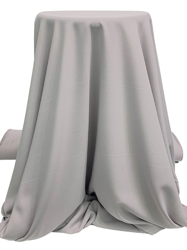 Silver Sand Polyester/Lycra Stretch Crepe 58W