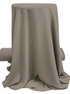 Stone Taupe 100% Polyester Georgette 56W