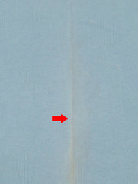 SOLD AS IS ONLY - Dusty Moonstone Blue Cotton/Polyester Tubular 1x1 Rib Knit 28W